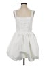 Aqua 100% Polyester White Cocktail Dress Size XS - photo 1