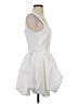 Aqua 100% Polyester White Cocktail Dress Size XS - photo 4