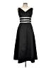 Assorted Brands 100% Polyester Black Cocktail Dress Size 10 - photo 1