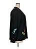Michael Simon 100% Cotton Black Long Sleeve Blouse Size 2X - photo 4