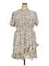 Hayden 100% Polyester Print Yellow Casual Dress Size XXL - photo 1