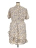 Hayden 100% Polyester Print Yellow Casual Dress Size XXL - photo 2