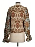 Zara Brown Long Sleeve Blouse Size S - photo 2