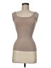 Theory Tan Sleeveless T-Shirt One size - photo 1