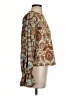 Zara Brown Long Sleeve Blouse Size S - photo 4