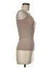 Theory Tan Sleeveless T-Shirt One size - photo 4