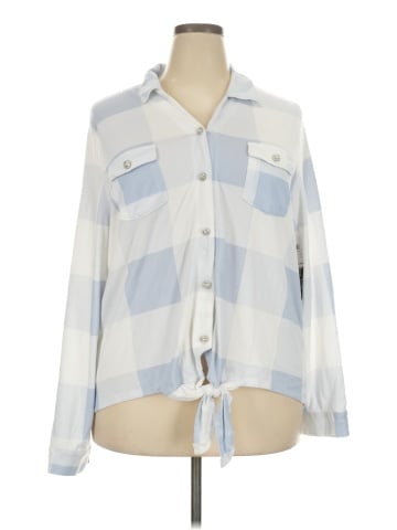 New York Laundry Long Sleeve Blouse (view 1)
