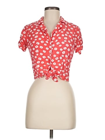 Forever 21 Short Sleeve Blouse (view 1)