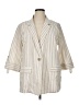 Allie Rose Stripes Ivory Blazer Size 1X - photo 1