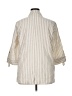 Allie Rose Stripes Ivory Blazer Size 1X - photo 2