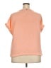 Worthington 100% Polyester Orange Short Sleeve Top Size XXL - photo 2