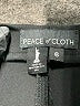 Peace of Cloth Solid Black Active Pants Size 6 - photo 4