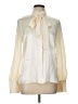 Ellen Tracy Ivory Long Sleeve Blouse Size 10 - photo 1