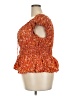Old Navy Orange Short Sleeve Blouse Size XXL - photo 5