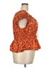 Old Navy Orange Short Sleeve Blouse Size XXL - photo 4