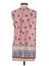 dalia 100% Polyester Pink Sleeveless Blouse Size S - photo 2