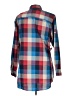 Columbia 100% Polyester Plaid Blue Long Sleeve Blouse Size L - photo 2