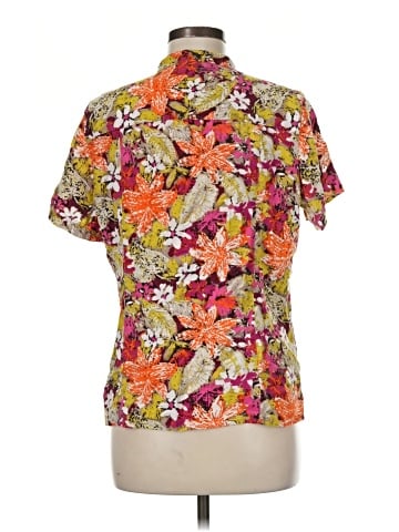 Christopher & Banks Short Sleeve Blouse (view 2)