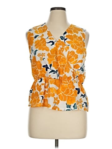 Ann Taylor Factory Sleeveless Blouse (view 1)