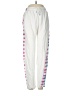 L Space 100% Cotton Hearts White Track Pants Size M - photo 1