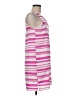 Everly 100% Polyester Stripes Pink Casual Dress Size M - photo 4