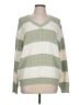 John Galt Stripes Green Pullover Sweater Size L (estimated) - photo 1