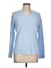 Kim Rogers Signature 100% Acrylic Blue Pullover Sweater Size L - photo 1
