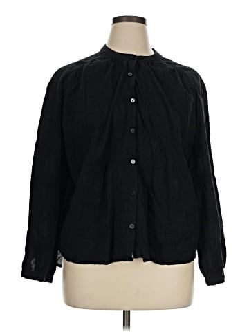 Calypso St. Barth Long Sleeve Blouse (view 1)