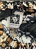 Anne Klein Floral Silver Long Sleeve Blouse Size L - photo 7