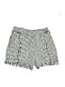 Zara Houndstooth Ivory Shorts Size XS - photo 1