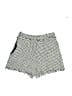 Zara Houndstooth Ivory Shorts Size XS - photo 2