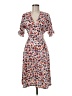 Slate & Willow 100% Polyester Print Red Casual Dress Size M - photo 1