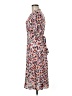 Slate & Willow 100% Polyester Print Red Casual Dress Size M - photo 5