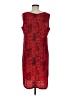 Jessica Graphic Red Cocktail Dress Size M (estimated) - photo 2