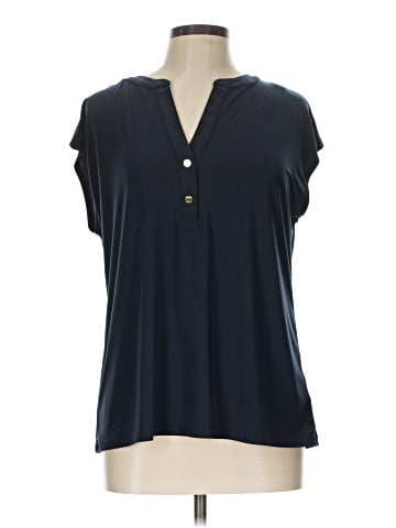 Anne Klein Short Sleeve Blouse (view 1)