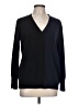 Akris Punto Black Long Sleeve Top Size 12 - photo 1