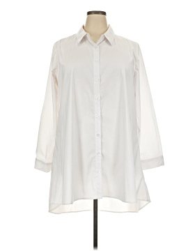 Ashley Stewart Long Sleeve Button Down Shirt