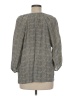 Joie 100% Silk Gray 3/4 Sleeve Silk Top Size M - photo 2