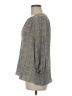 Joie 100% Silk Gray 3/4 Sleeve Silk Top Size M - photo 5