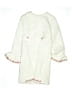 Blueberi Boulevard 100% Polyester Ivory White Dress Size 12 - photo 1