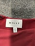 Milly Burgundy Cocktail Dress Size 4 - photo 7