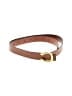 Coach 100% Leather Brown Leather Belt Size M - photo 1