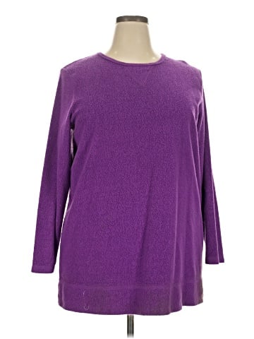 Woman Within Pullover Sweater (view 1)