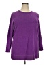 Woman Within Purple Pullover Sweater Size 18 (L) - photo 1