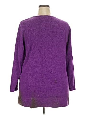 Woman Within Pullover Sweater (view 2)