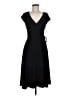 B. Moss Solid Black Casual Dress Size M (estimated) - photo 1