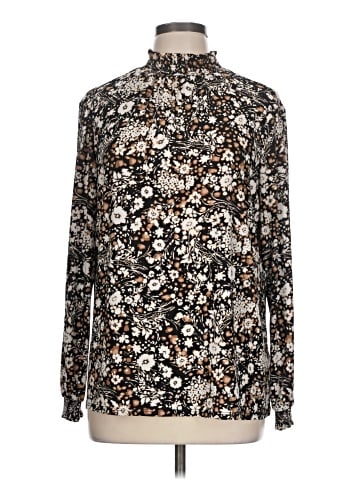 Anne Klein Long Sleeve Blouse (view 1)