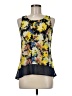 Princess Vera Wang 100% Polyester Yellow Sleeveless Blouse Size M - photo 1