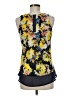 Princess Vera Wang 100% Polyester Yellow Sleeveless Blouse Size M - photo 2