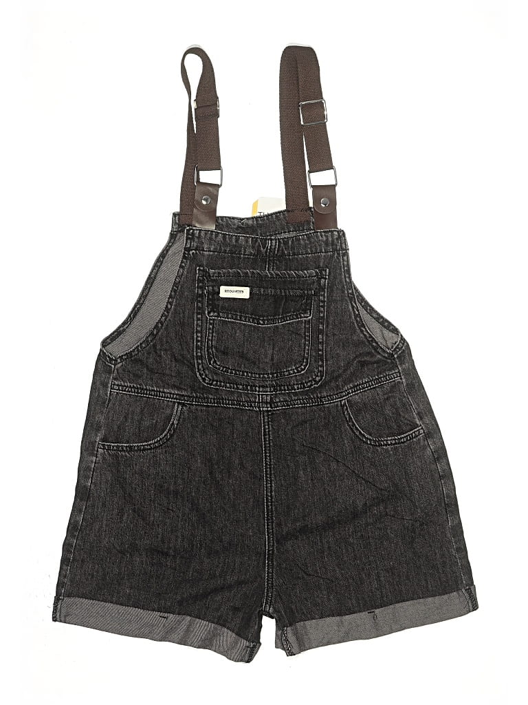 Pre-owned Assorted Brands Overall Shorts In Black